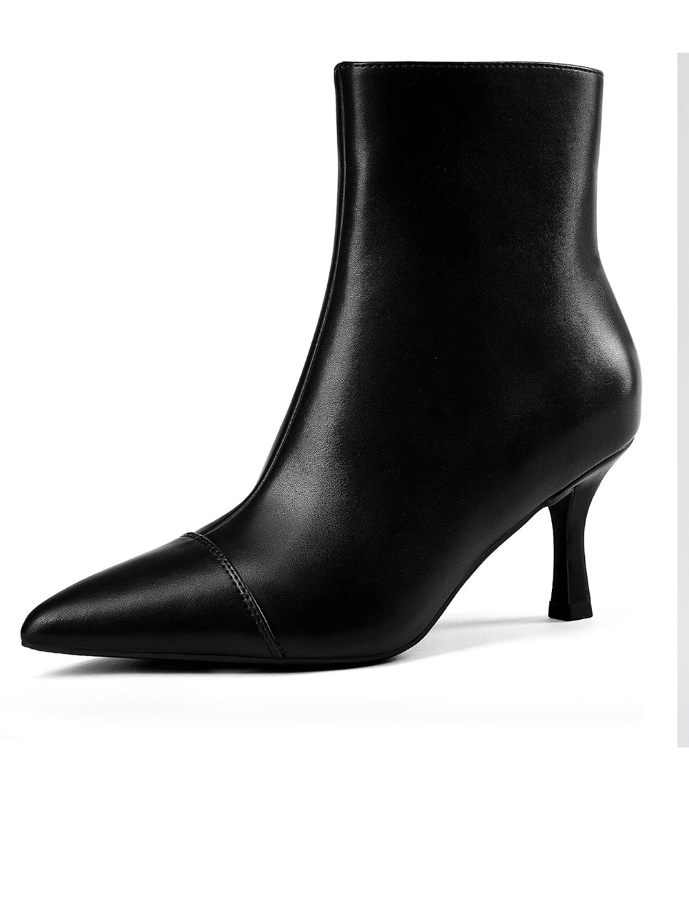 NEW women’s Elisabet tang Classic Black Pointed-Toe Ankle Boot